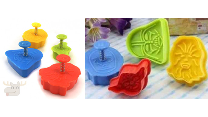 4x Star Wars Cookie Cutters only $6 Shipped @ Amazon.ca!
