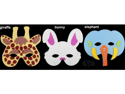 Cartoon Animals Children's Masks Only 79¢ & Free Shipping @ AliExpress