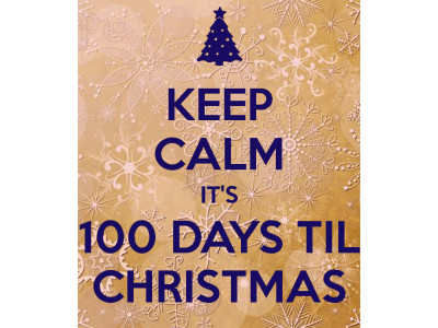 100 Days Until Christmas!!!