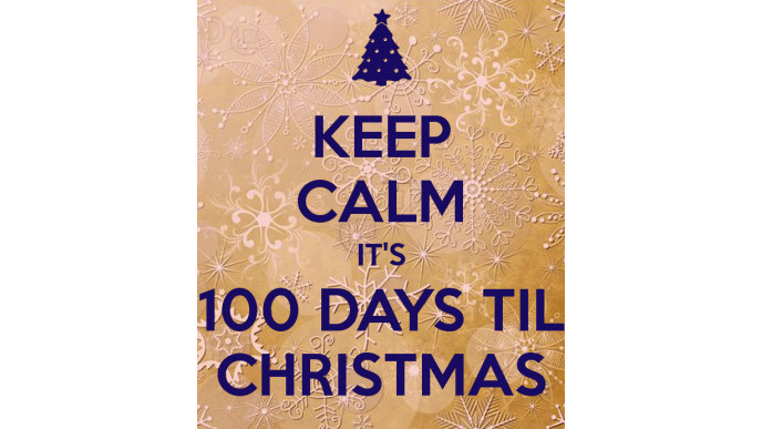 100 Days Until Christmas!!!