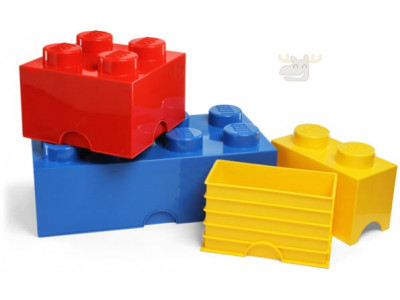 LEGO Stackable Storage Bricks Small $15 & Medium $20 @ Chapters Indigo