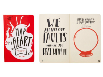 75% Off Map My Heart Journal - Was $20 | Now $5 @ Chapters