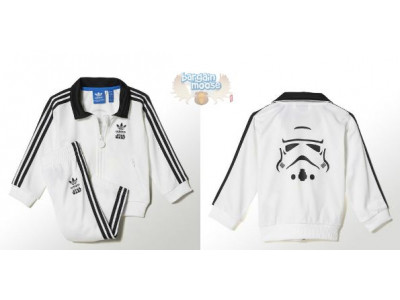 Adidas Canada: Infant Star Wars Stormtrooper Track Suit Was $60 | Now $38