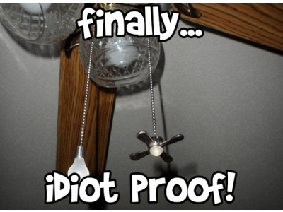 Awesome Light Bulb & Ceiling Fan Pull Chain Set @ eBay.ca (Just $12 + Shipping)