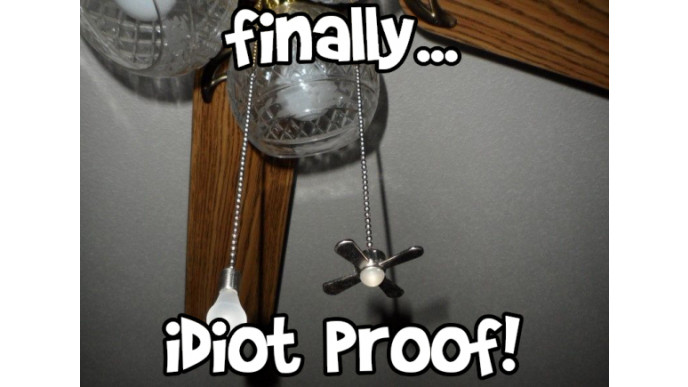 Awesome Light Bulb & Ceiling Fan Pull Chain Set @ eBay.ca (Just $12 + Shipping)