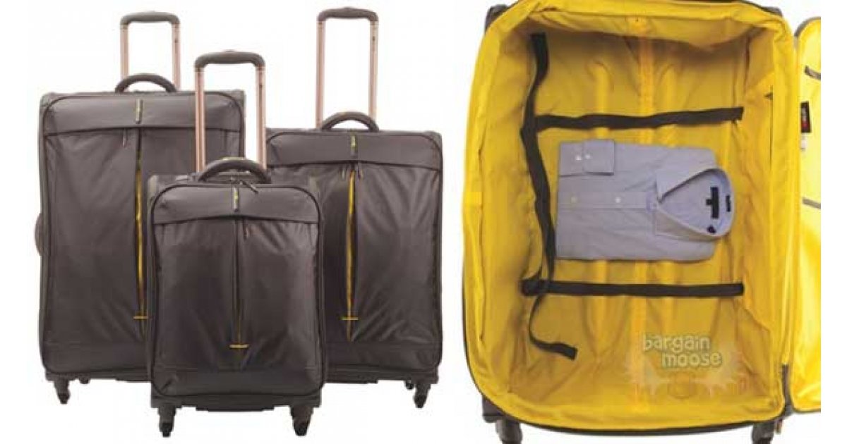 Best Buy Canada 580 Off Delsey 3PC Extreme Lite Luggage Set 200 TODAY ONLY