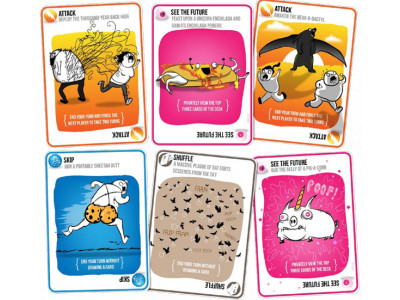 Exploding Kittens now available on Amazon.ca! ($25 & Free Shipping)