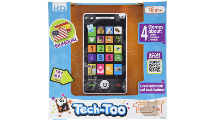 Kidz Delight Smooth Touch Smart Phone was $22 now $9.44 @ Amazon.ca!