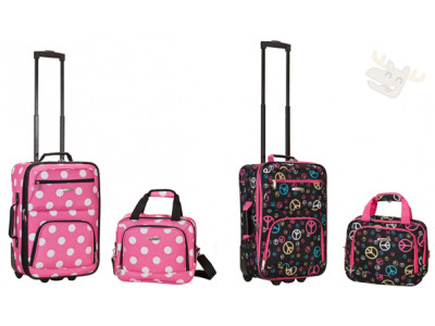 (60% off) Super Funky 2 Piece Rockland Luggage Sets from only $36 & Free Shipping @ Amazon.ca! 