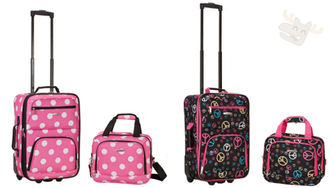 (60% off) Super Funky 2 Piece Rockland Luggage Sets from only $36 & Free Shipping @ Amazon.ca!