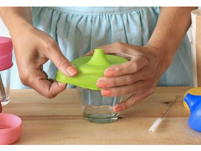 Turn Any Cup Into A Sippy Cup with SiliKids Siliskin Sippy Top Lids Only $12 For 2 @ West Coast Kids