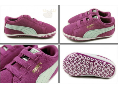 Puma Suede Crib Sneakers Were $30 | Now $12.60 USD & Free Shipping