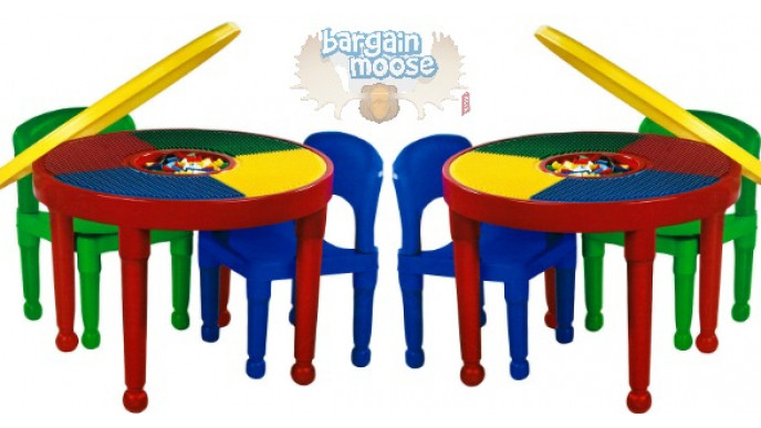 Tot Tutors 2-In-1 Construction Table & Chairs Set Was $80 | Now $35 @ London Drugs Canada *BUMP!*