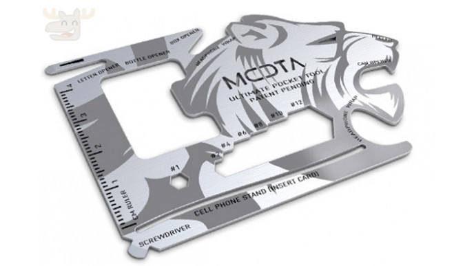MOTA 18-in-1 Wallet Ultimate Multitool only $8 & Free Shipping @ nCrowd.ca!