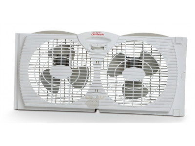 Sunbeam Dual Blade Twin Window Fan Was $35 | Now $28 & Free Shipping @ Amazon