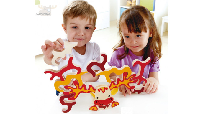 Half Price Hape Bamboo Super-Moose Playset: only $25 & Free Shipping!