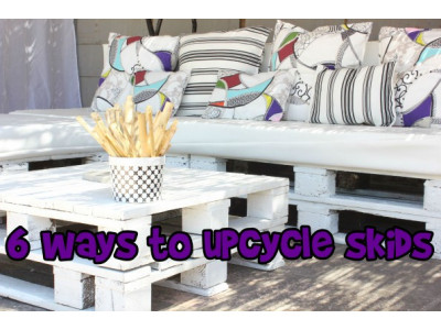 Great Ways To Upcycle Wooden Skid Pallets