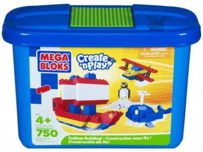 Mega Bloks - Create ’n Play Endless Building (750-pc) Set Only $15 @ Walmart.ca
