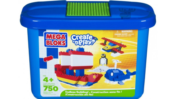 Mega Bloks - Create ’n Play Endless Building (750-pc) Set Only $15 @ Walmart.ca