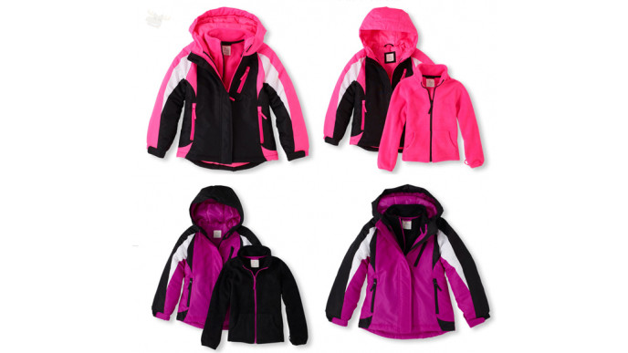 The Children’s Place Canada: Half Price Girls’ 3-in-1 Jacket - only $48 & Free Shipping!