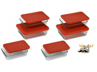 Pyrex 6 Piece Storage Sets For $9 @ Walmart.ca (EXPIRED)