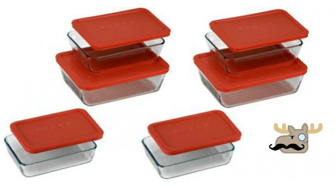 Pyrex 6 Piece Storage Sets For $9 @ Walmart.ca (EXPIRED)