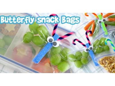 Fun & Frugal Butterfly Snack Bags