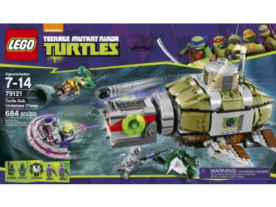LEGO Ninja Turtles Turtle Sub Undersea Chase Was $75 | Now $50 & Free Shipping @ Walmart (EXPIRED)