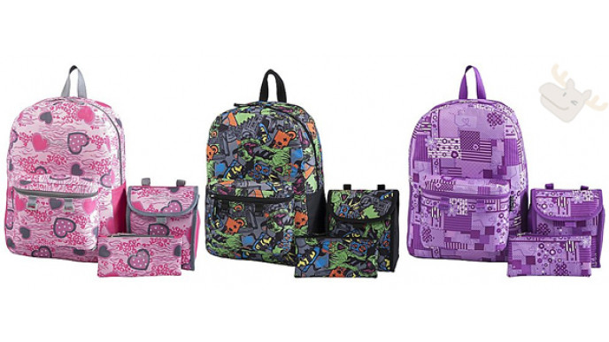 3 Piece Backpack Sets only $7 in-store @ Staples Canada!