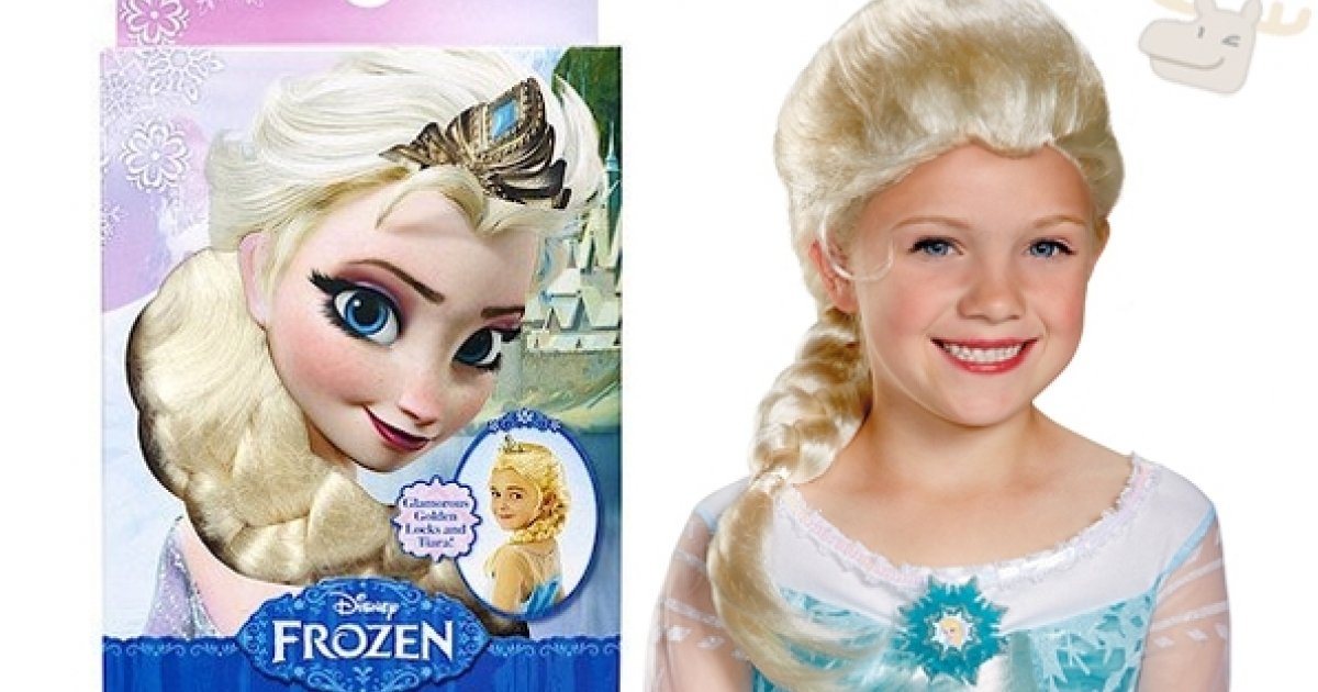 Kid’s Frozen Elsa Wig 15.22 inc Shipping Amazon.ca!