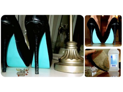 DIY: Coloured Shoe Soles