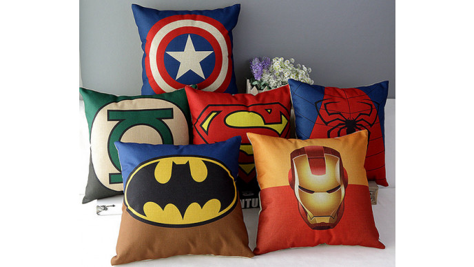 Superhero Cushion Covers only $7.90 & Free Shipping @ Aliexpress!