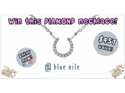 Bargainmoose Contest: Win a Mini Horseshoe Diamond Necklace From Blue Nile! (CLOSED)
