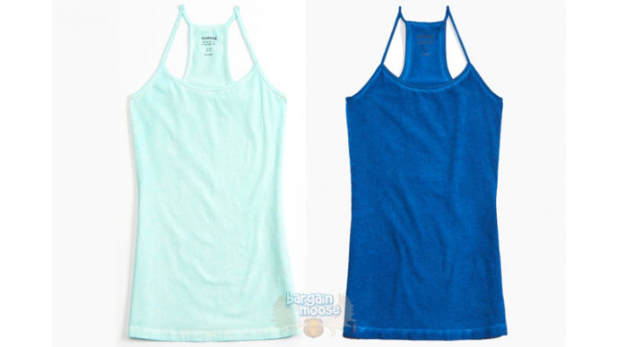 Garage Clothing: 61% Off Sprayed Racerback Cami + EXTRA 25% Off With Exclusive Code - Now Just $3.75 & Free Shipping!