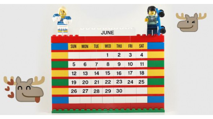 Take 71% Off Lego Reusable Desk Calendar For Just $9 + $5 Shipping @ MadDeal Canada (EXPIRED)