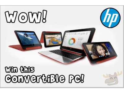 Bargainmoose Contest: Win an HP Pavilion Convertible PC!