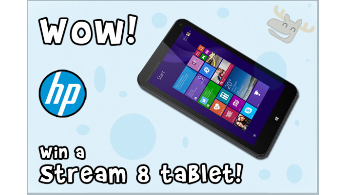 Bargainmoose Contest: Win a Stream 8 Tablet & Case From HP (Again!)! (CLOSED)