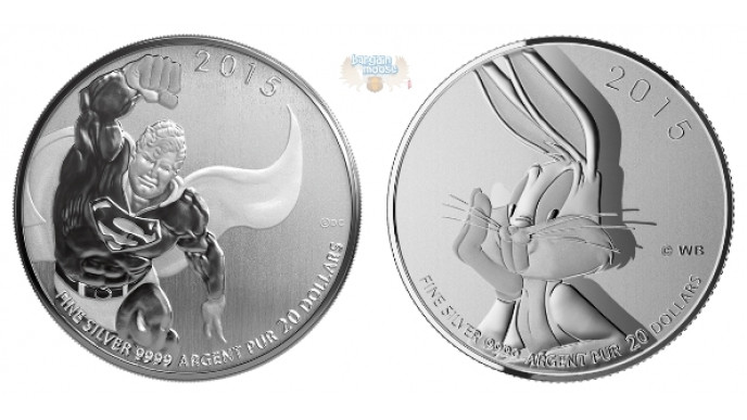 Mint Canada: $20 for $20 Bugs Bunny, Superman, & FIFA Coins with NO Tax & Free Shipping