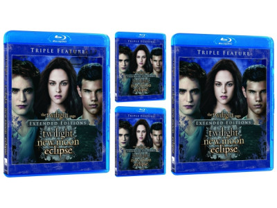 The Twilight Saga: Extended Editions Combo Pack (3 Movies) [Blu-Ray] Only $12 @ Amazon.ca