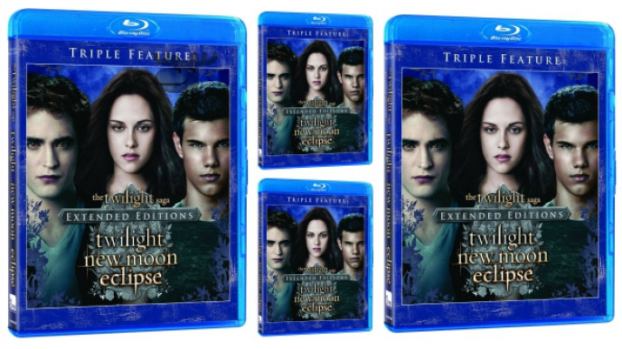 The Twilight Saga: Extended Editions Combo Pack (3 Movies) [Blu-Ray] Only $12 @ Amazon.ca