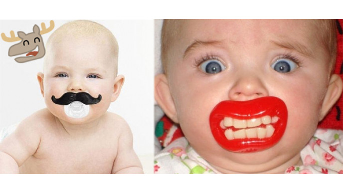joke pacifiers