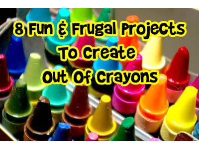 8 Fun & Frugal Projects To Create Out Of Crayons