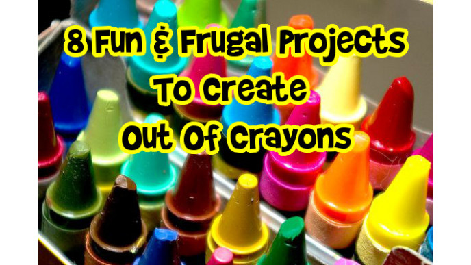 8 Fun & Frugal Projects To Create Out Of Crayons