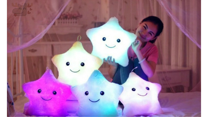 AliExpress: LED Lucky Star Luminous Pillow Only $11 & Free Shipping