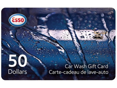 Groupon: $30 for $50 Esso Car Wash Gift Card after Coupon 