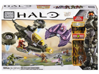 Mega Bloks - Halo UNSC Hornet vs. Covenant Vampire Was $75 | Now $65 & Free Shipping @ Walmart.ca