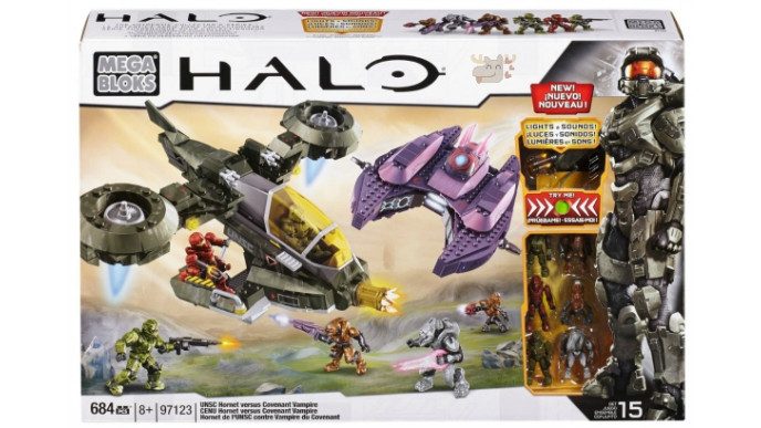 Mega Bloks - Halo UNSC Hornet vs. Covenant Vampire Was $75 | Now $65 & Free Shipping @ Walmart.ca