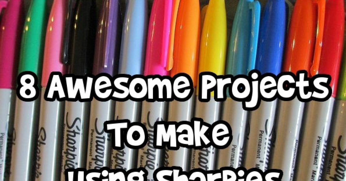8 Awesome Projects To Make Using Sharpies