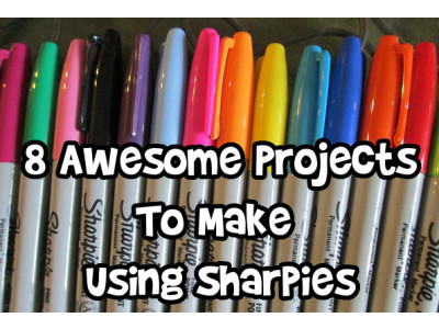 8 Awesome Projects To Make Using Sharpies