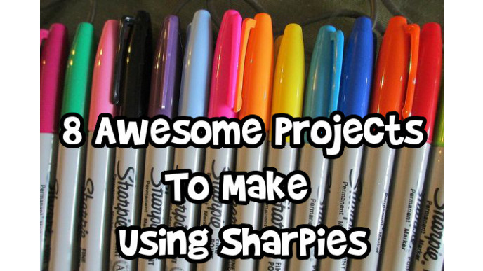 8 Awesome Projects To Make Using Sharpies
